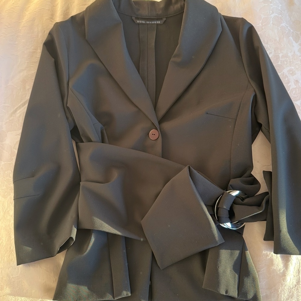 Custom Belted Blazer